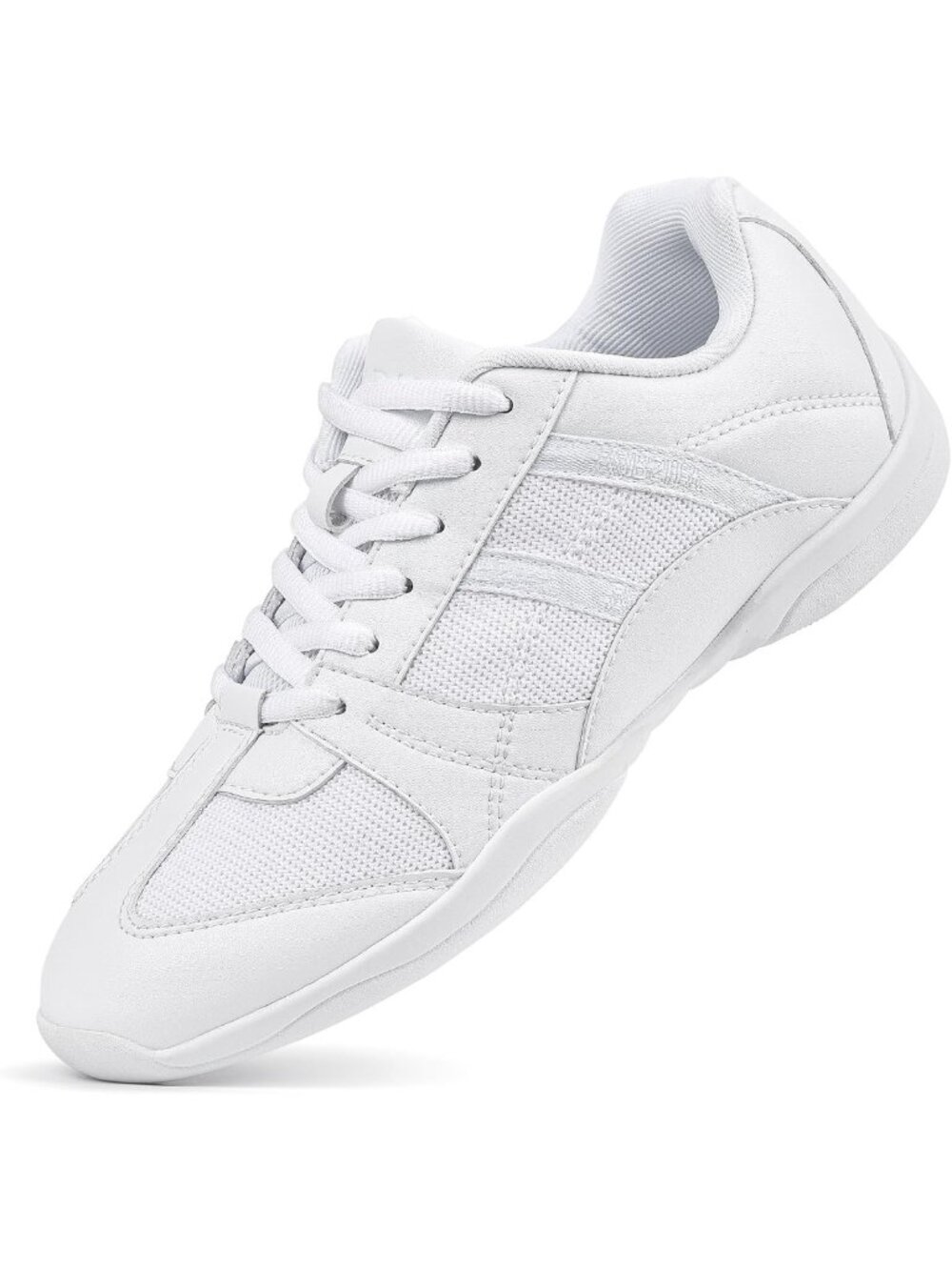 Stylish Black Cheerleading Shoes for Women | Athletic Dance Flats & Sneakers